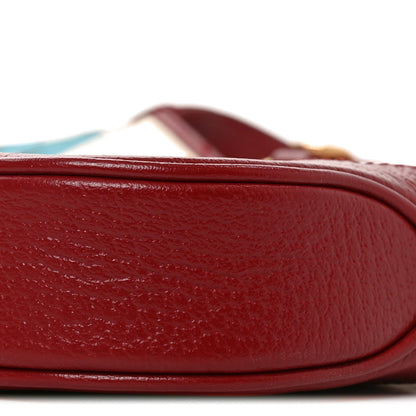 Canvas Calfskin 100 Centennial Music Small Jackie 1961 Hobo Ivory Red