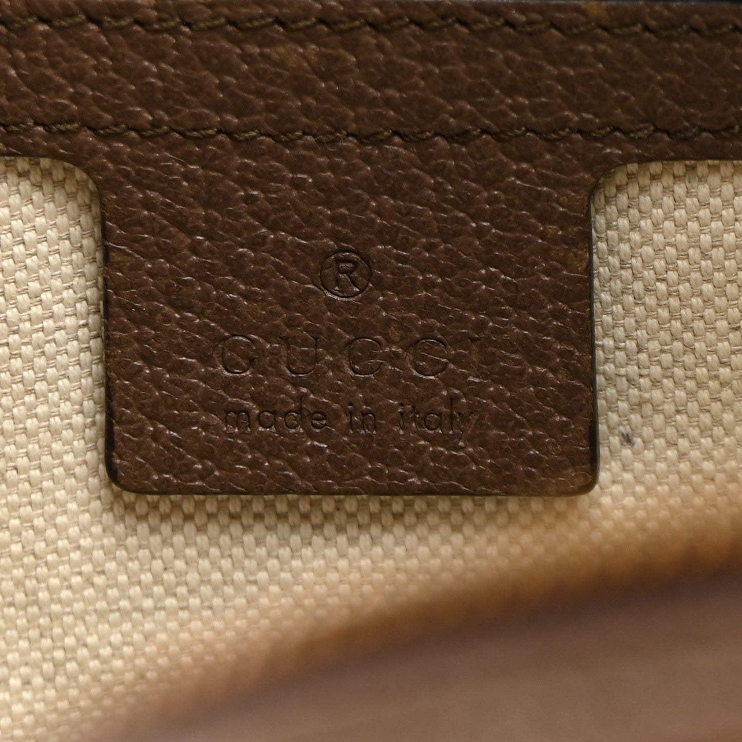 GG Supreme Monogram Web Small Ophidia Messenger Bag Brown