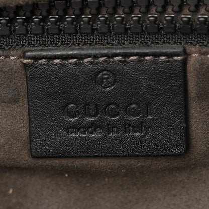 GG Supreme Monogram Belt Bag Black