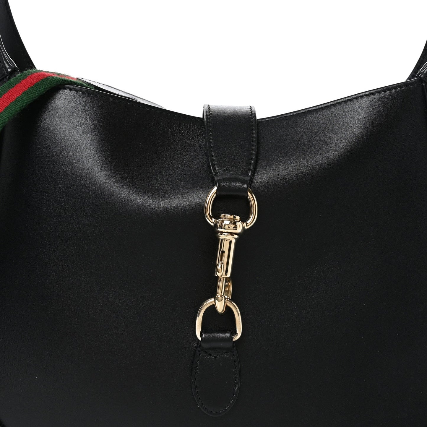 Boarded Dyana Lux Calfskin Medium Jackie 1961 Hobo Black