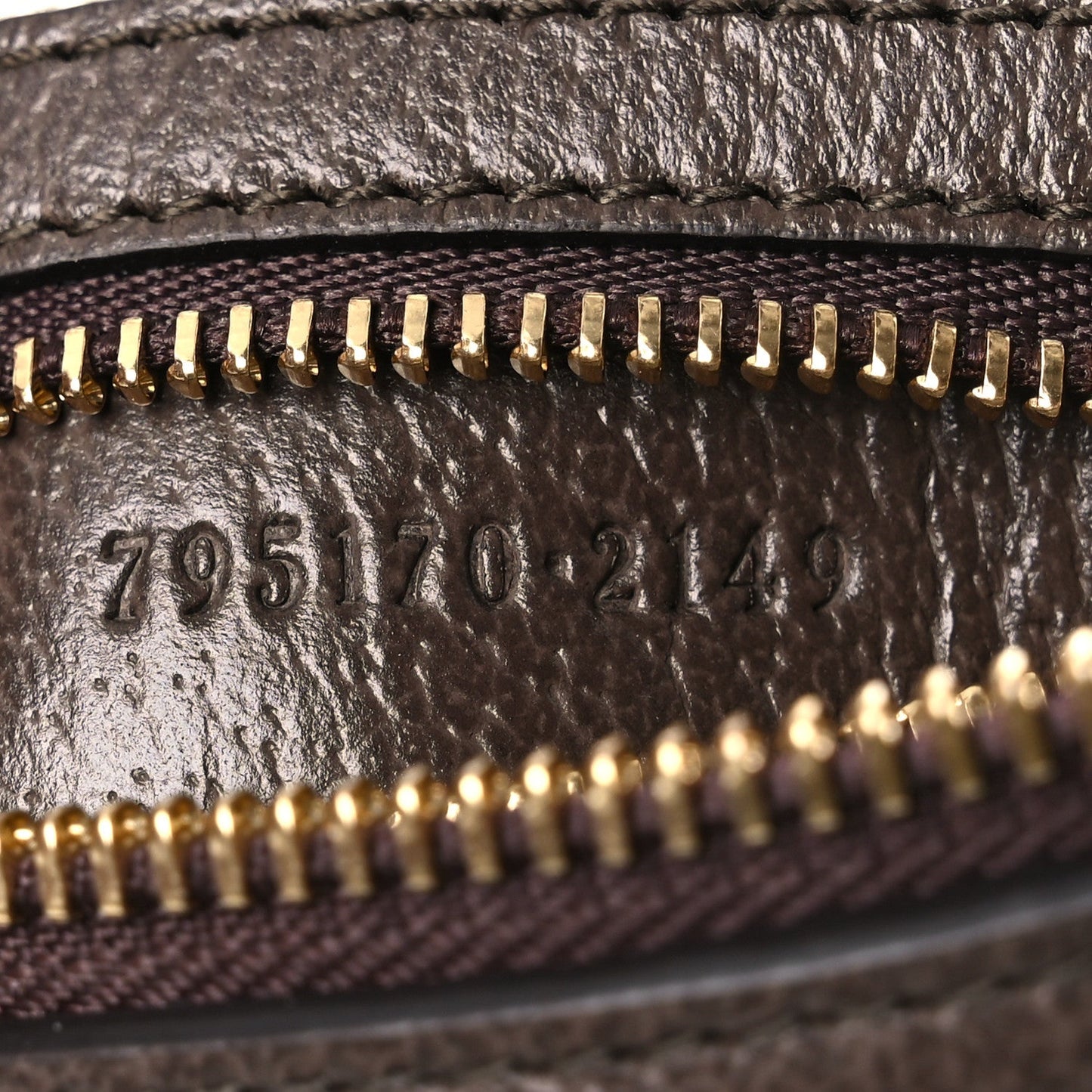 GG Supreme Monogram Textured Calfskin Web Super Mini Ophidia Shoulder Bag Beige Ebony New Acero