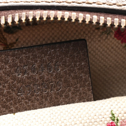 GG Supreme Monogram Web Neo Vintage Shoulder Bag Beige New Acero Crop