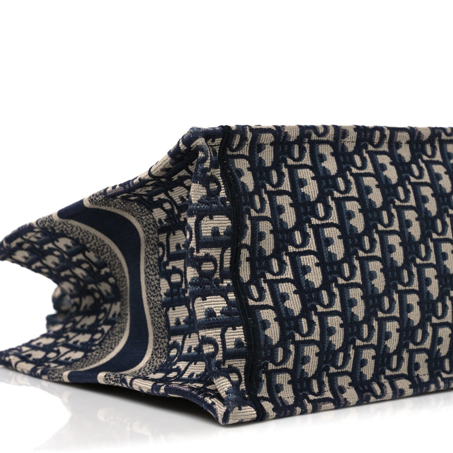 Oblique Medium Book Tote Blue Multicolor