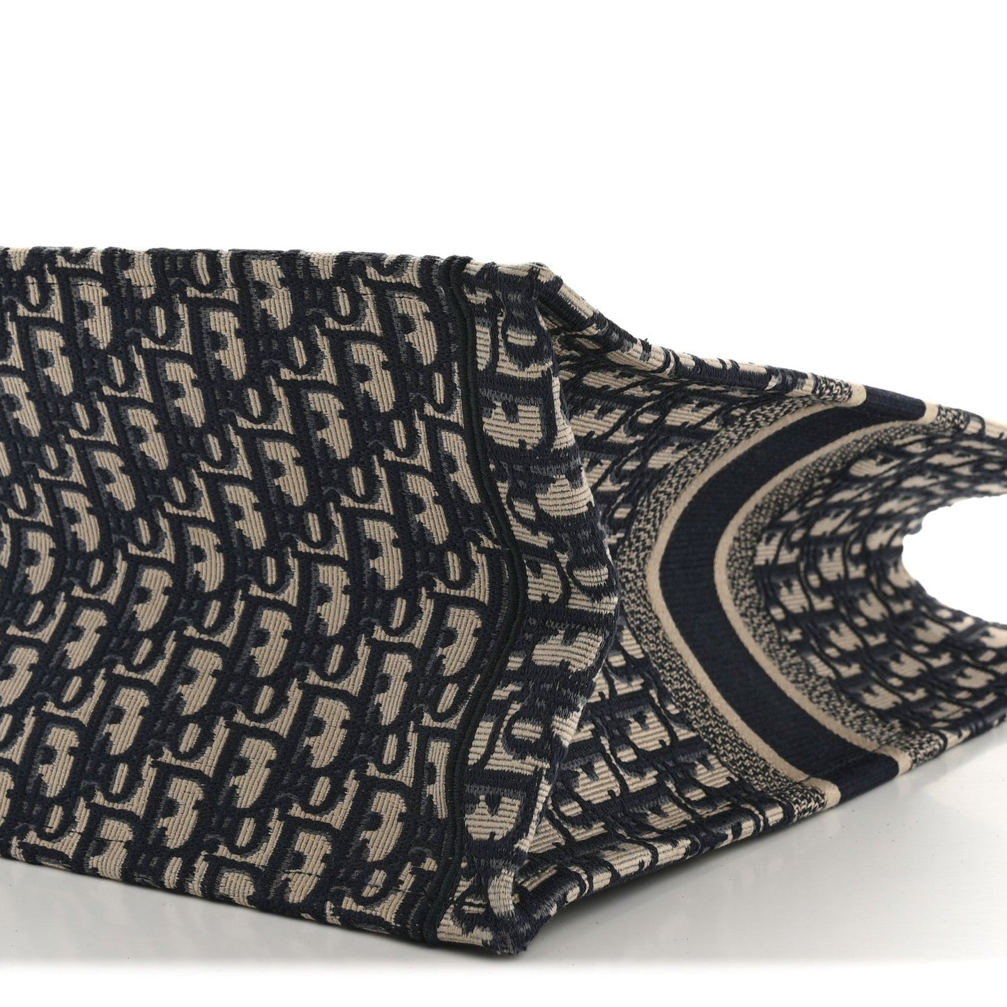 Oblique Large Book Tote Blue Multicolor