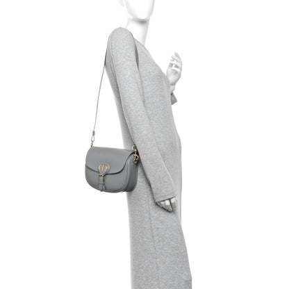 Box Calfskin Medium Bobby Flap Gray
