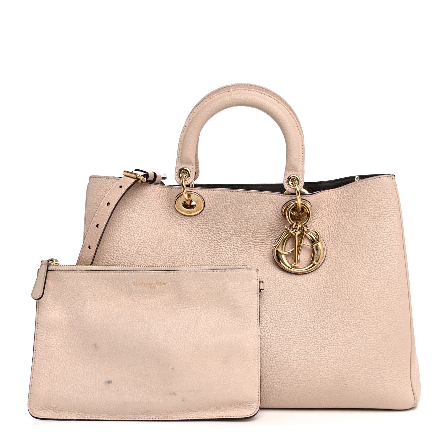 Bullcalf Large Diorissimo Tote Rose Poudre