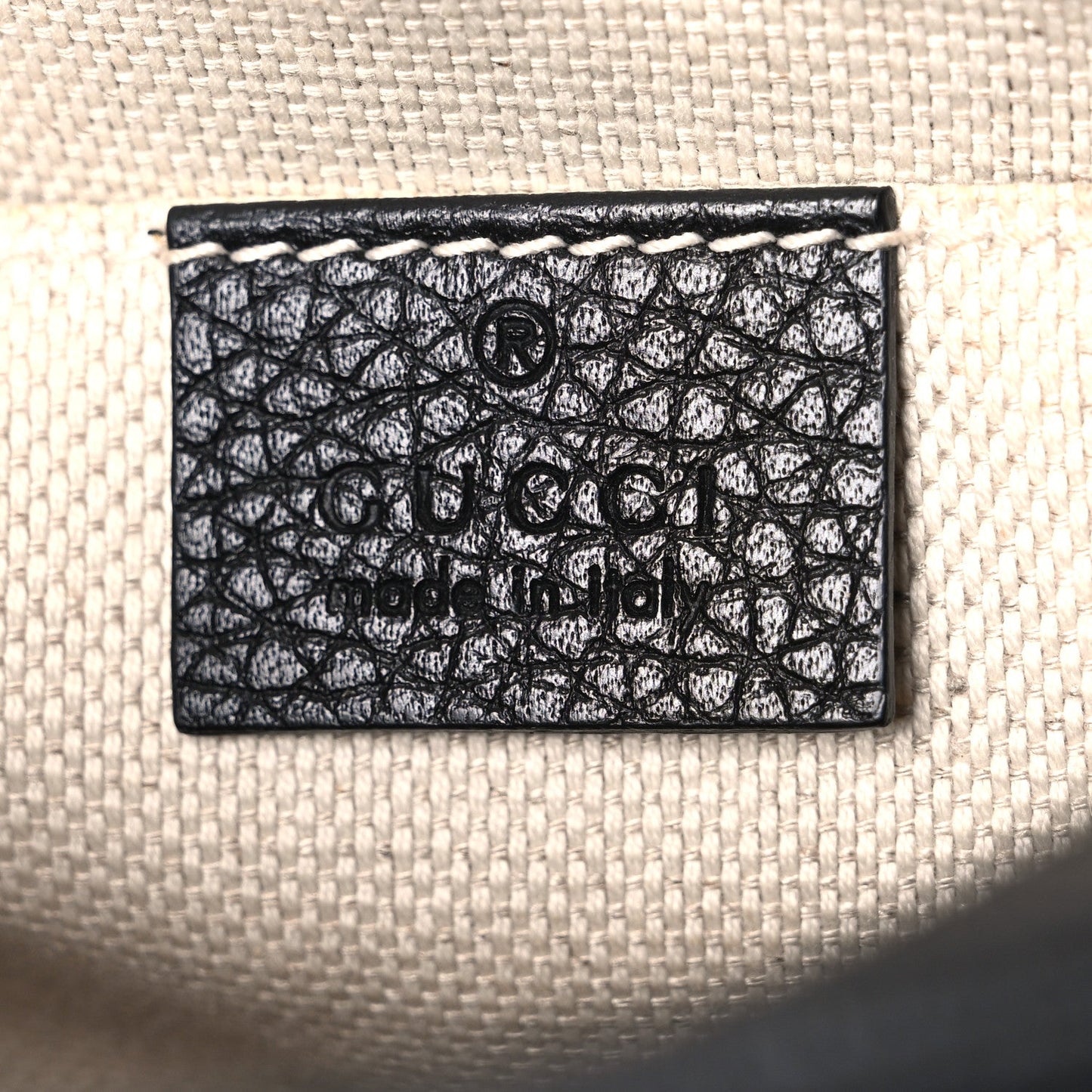 Pebbled Calfskin Small Soho Disco Bag Black