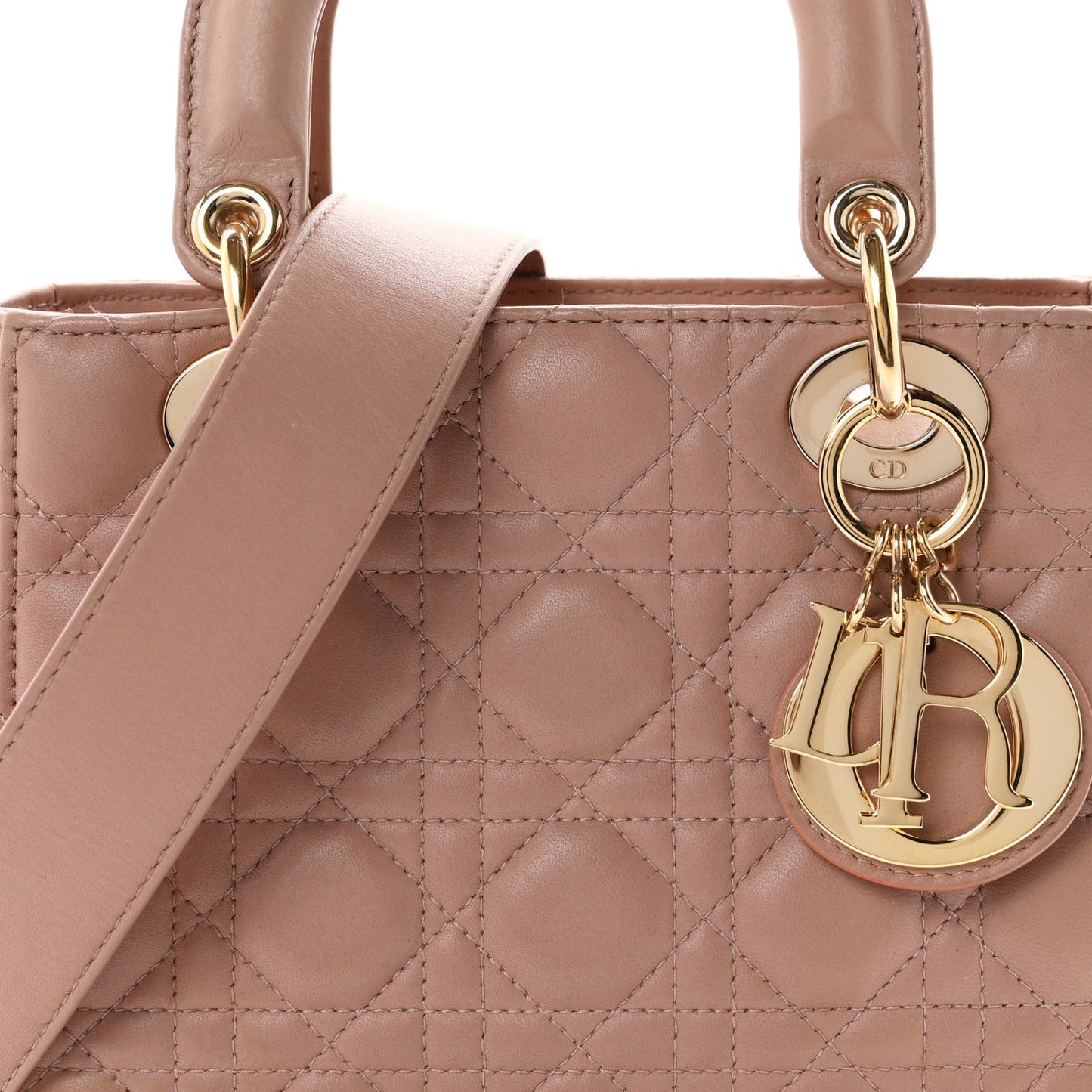 Lambskin Cannage Small My ABCDior Lady Dior Fard