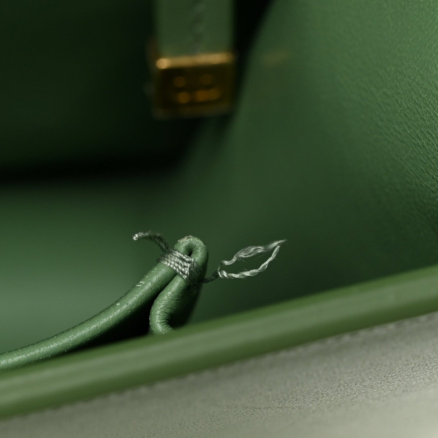 Smooth Calfskin 30 Montaigne Flap Bag Mint Green