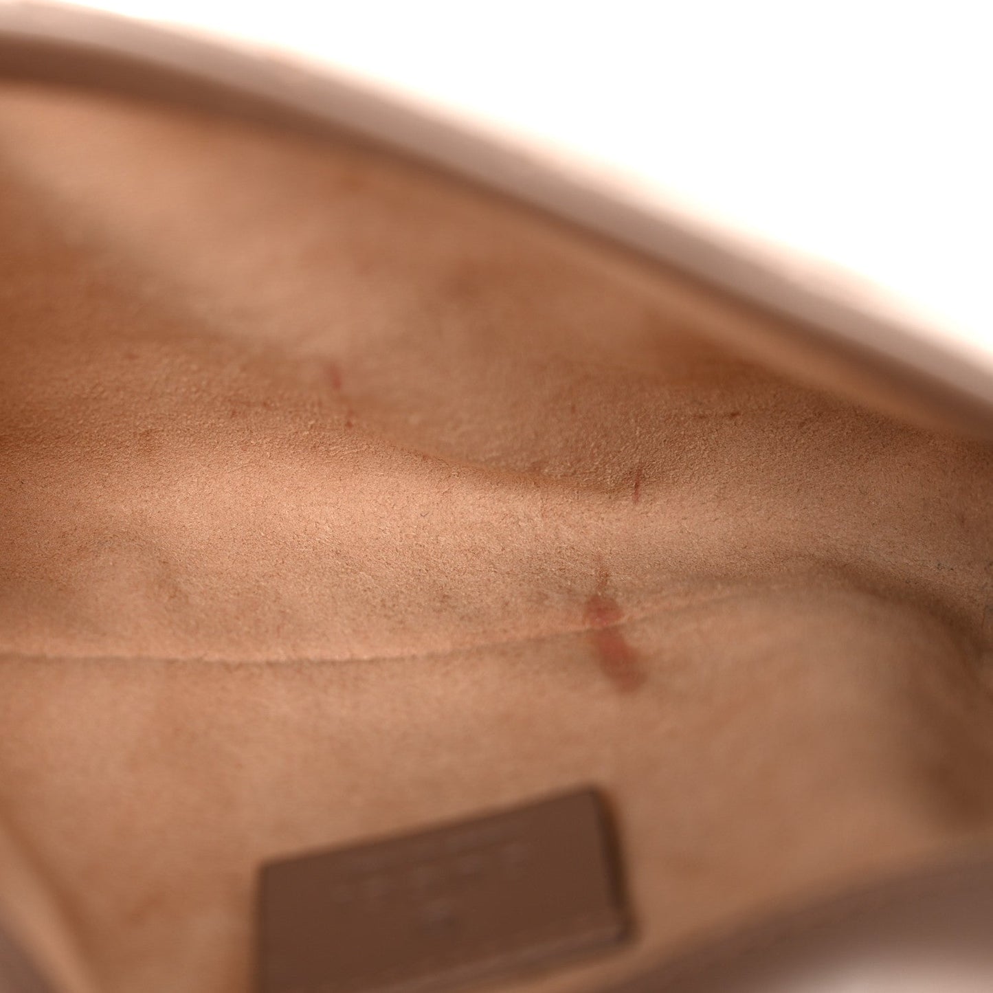 Calfskin Matelasse Super Mini GG Marmont Shoulder Bag Porcelain Rose