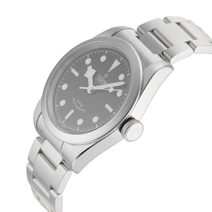 Tudor Black Bay Automatic Black Dial Silver Steel Strap Watch for Men - M79540-0001