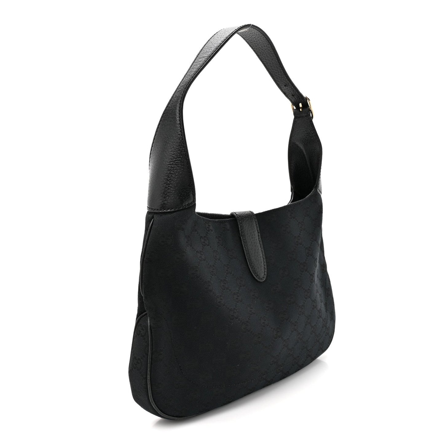 Monogram Small Jackie O Hobo Black