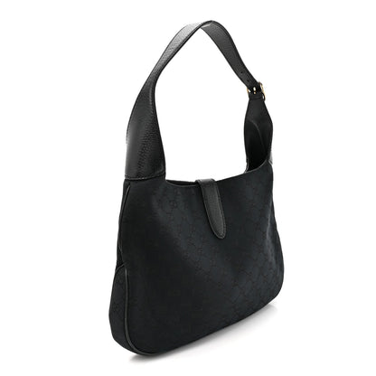Monogram Small Jackie O Hobo Black