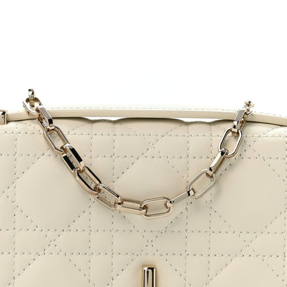 Lambskin Cannage Mini My Dior Bag Latte