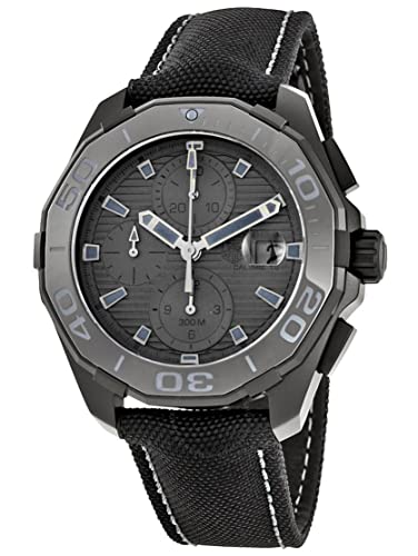 Tag Heuer Aquaracer Titanium Grey Dial Watch for Men - CAY218B.FC6370
