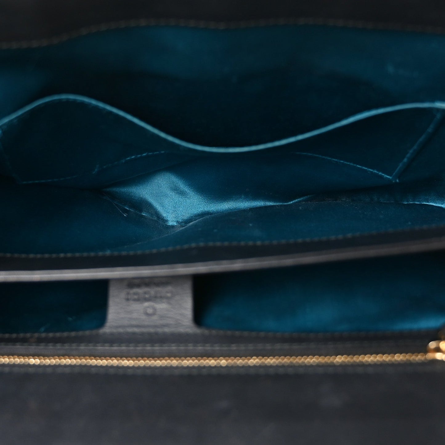 Suede Patent GG Web Medium Ophidia Chain Shoulder Bag Black