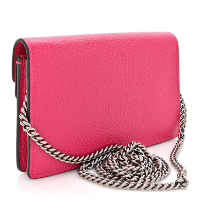 Dollar Calfskin Crystal Super Mini Dionysus Shoulder Bag Box Pink Black Diamond