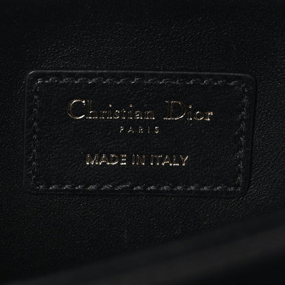 Lambskin Cannage Miss Dior Top Handle Bag Black