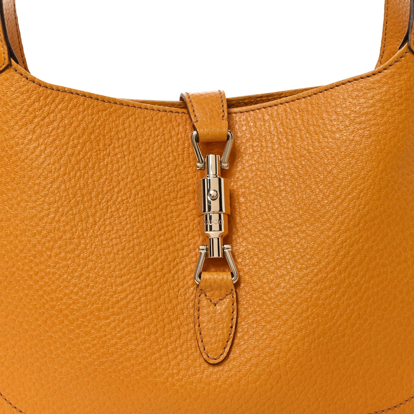 Soft Grained Calfskin Jackie O Hobo Orange