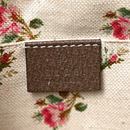 GG Supreme Monogram Web Neo Vintage Shoulder Bag Beige New Acero Crop