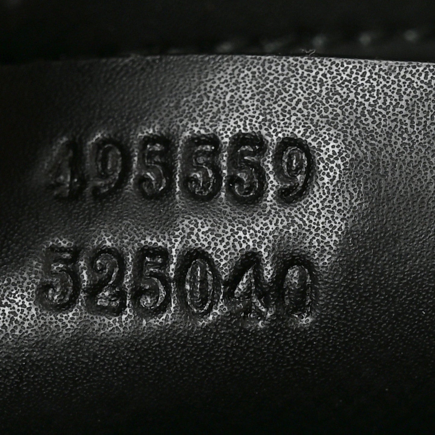 Soft GG Supreme Monogram Appia Calfskin Web Vertical Tote Black