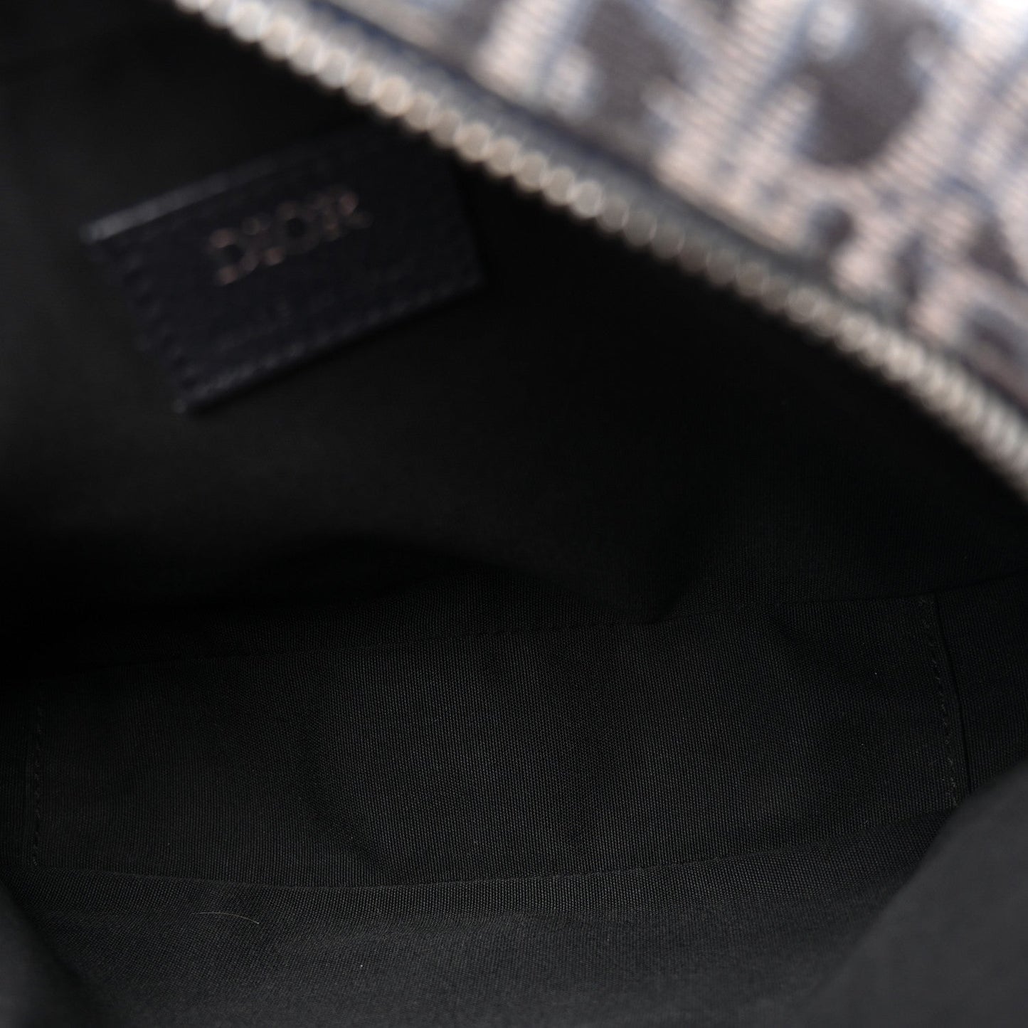 HOMME Oblique Jacquard Safari Messenger Navy Blue