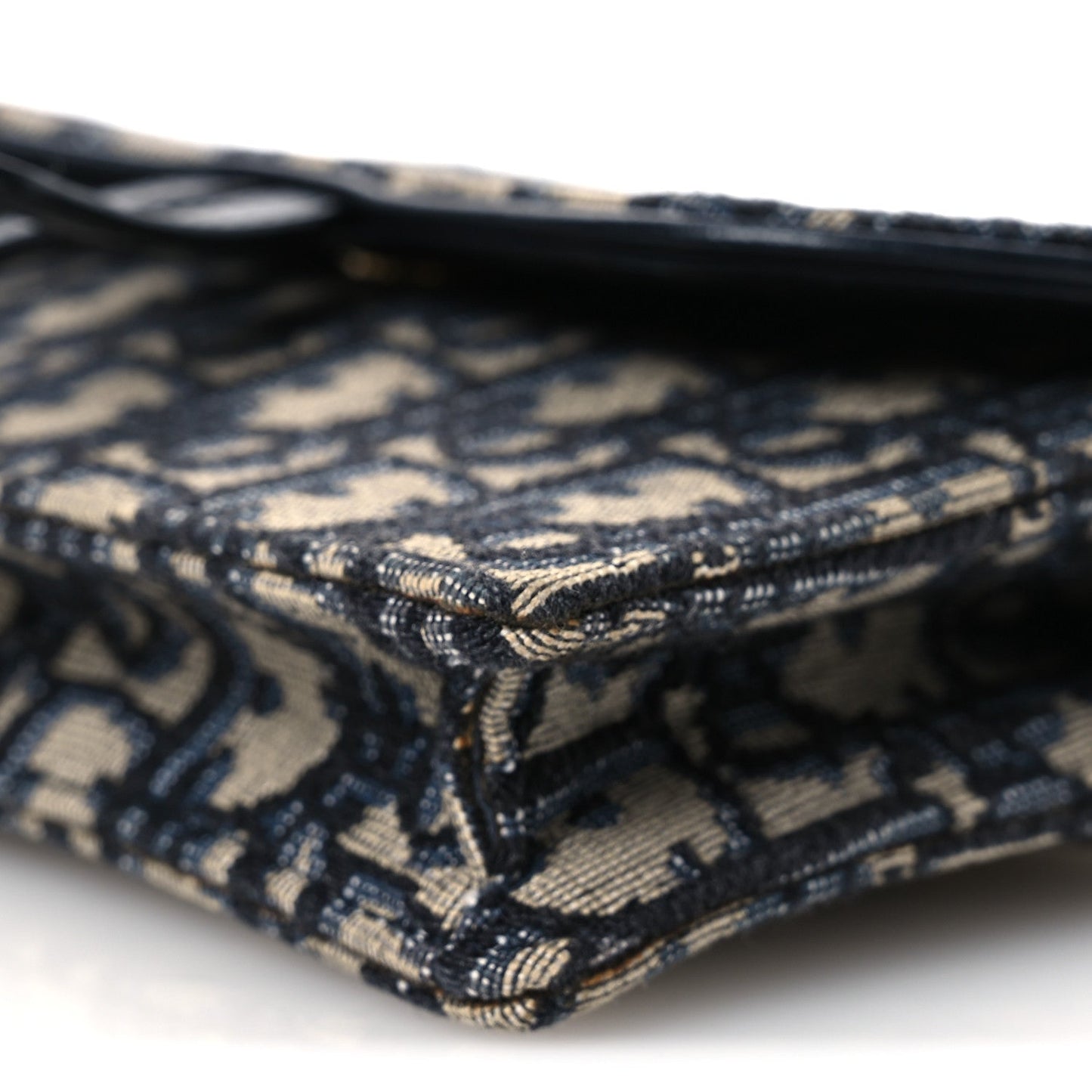 Oblique Saddle Belt Bag Blue