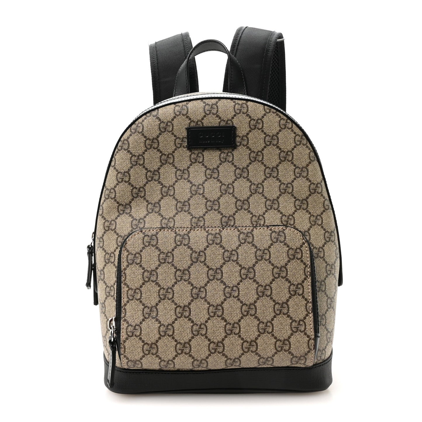GG Supreme Monogram Small Eden Day Backpack Black