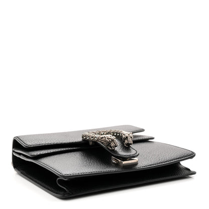 Calfskin Mini Dionysus Shoulder Bag Black