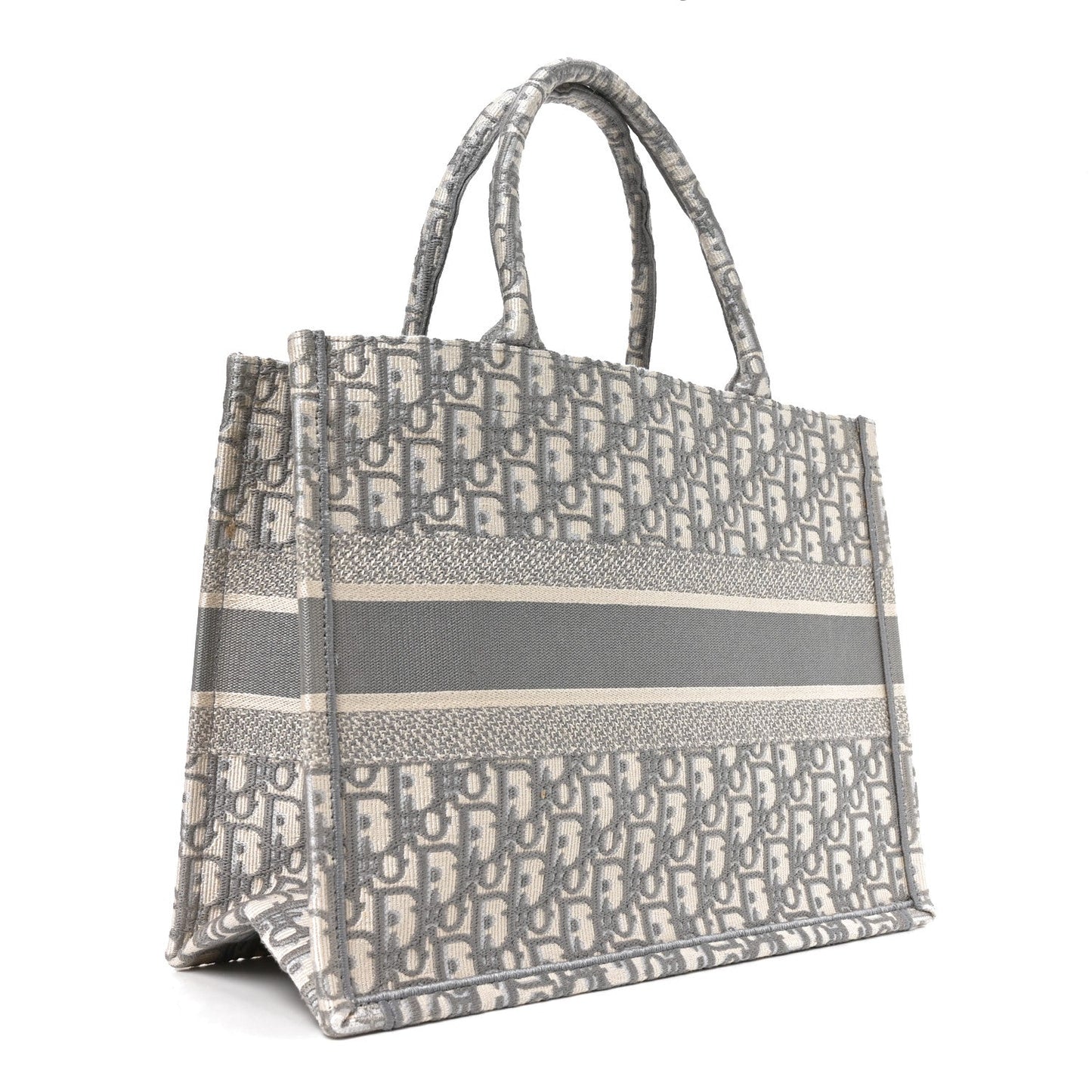 Oblique Medium Book Tote Grey