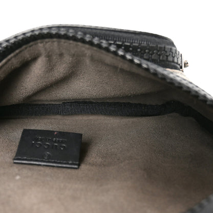 GG Supreme Monogram Belt Bag Black