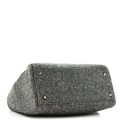 Canvas Medium Lady Dior Black