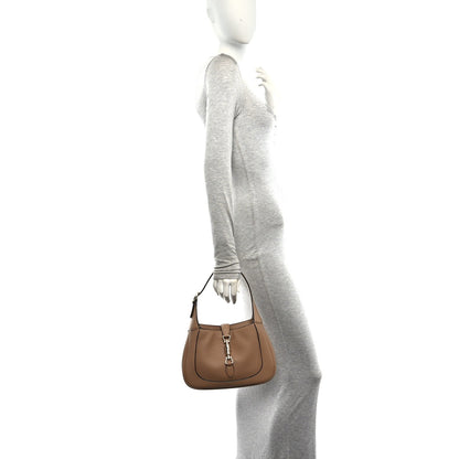Grand Prix Calfskin Web Medium Jackie 1961 Hobo Natural Tan