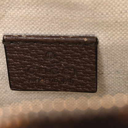 GG Supreme Monogram Web Mini Ophidia Messenger Brown Brown