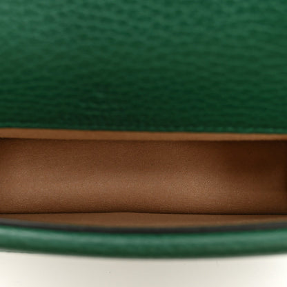 Dollar Calfskin Crystal Super Mini Dionysus Shoulder Bag Emerald