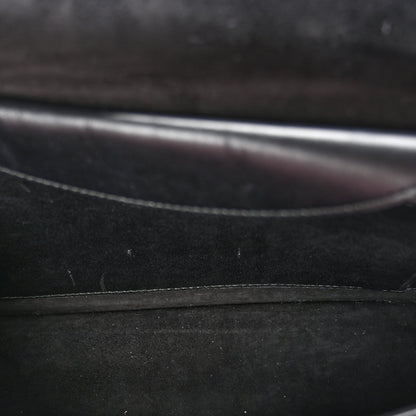 Calfskin J'Adior Chain Flap Bag Black