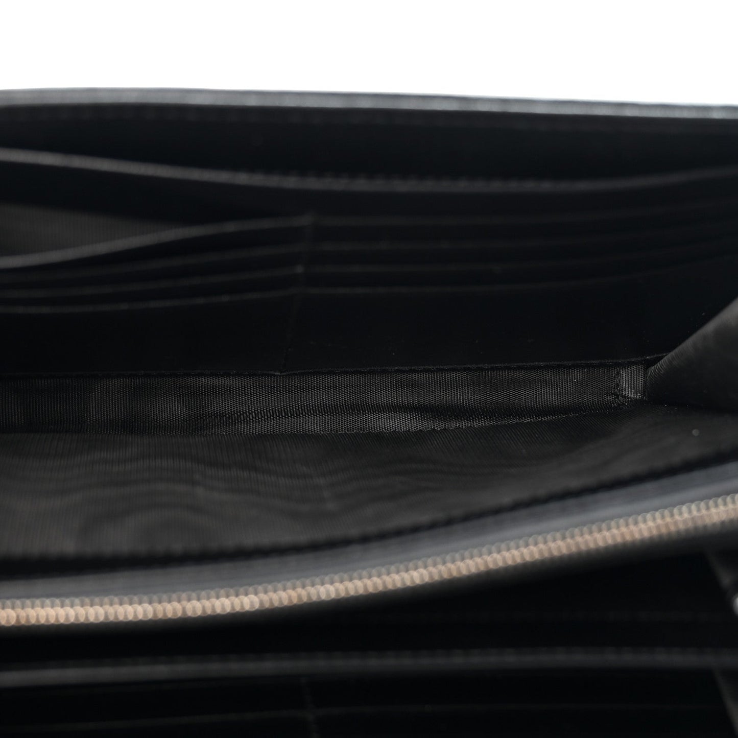 Calfskin Matelasse Aria GG Marmont Chain Wallet Black