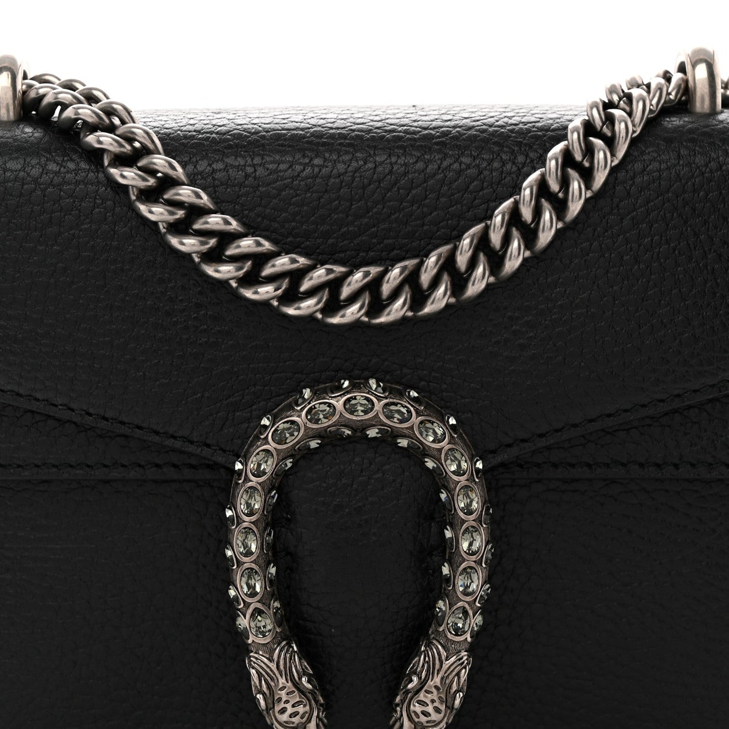 Calfskin Mini Dionysus Shoulder Bag Black