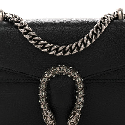 Calfskin Mini Dionysus Shoulder Bag Black