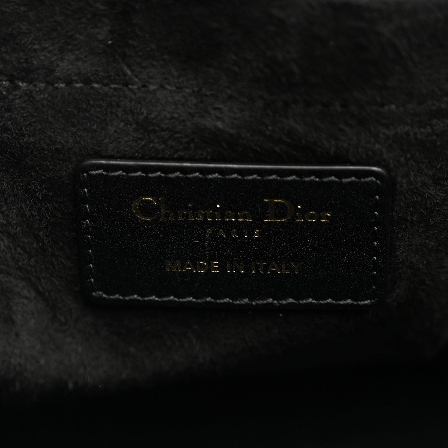 Calfskin Cannage Large The Lady 95.22 Black