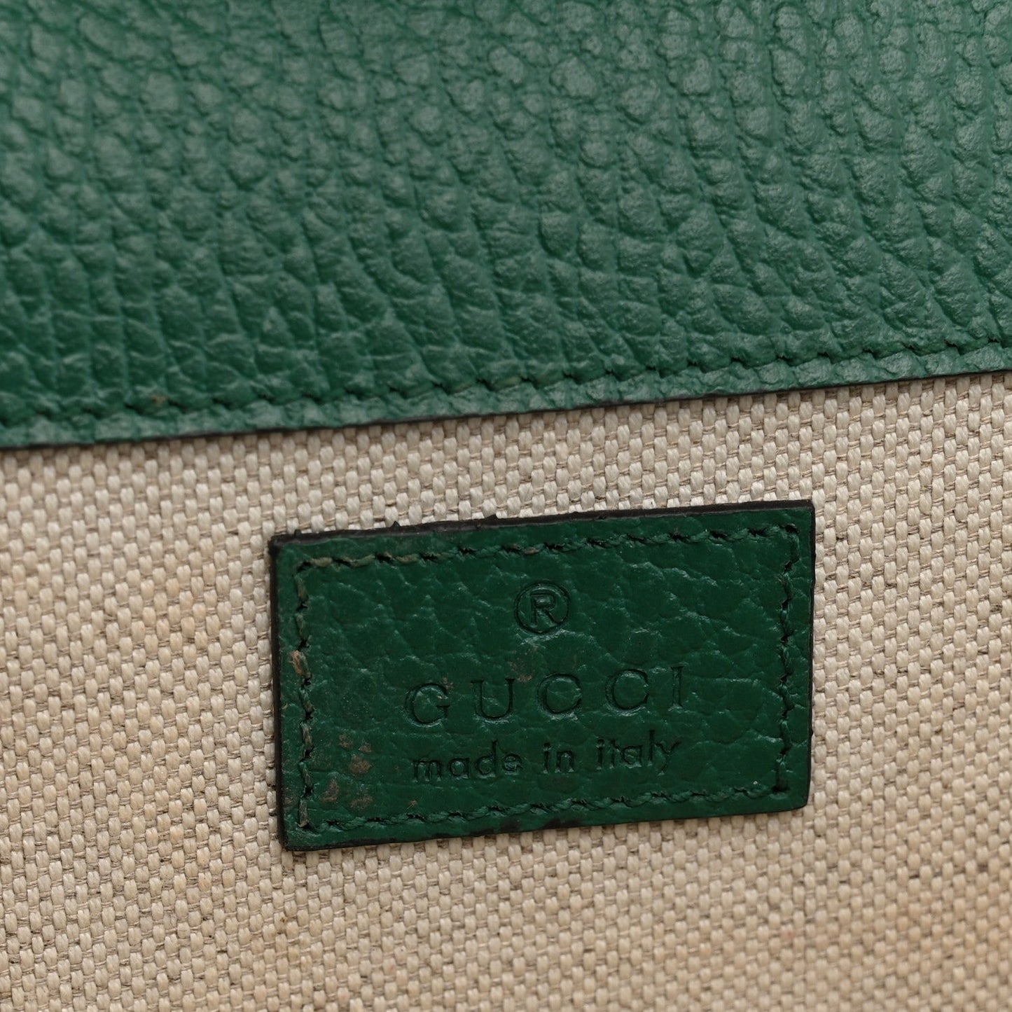 Pebbled Calfskin Small Dionysus Shoulder Bag Emerald