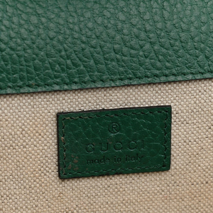 Pebbled Calfskin Small Dionysus Shoulder Bag Emerald