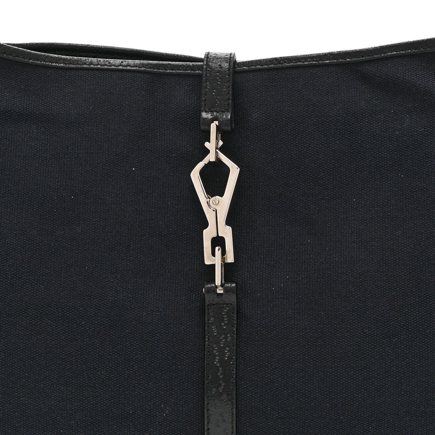 Canvas Small Jackie O Hobo Black