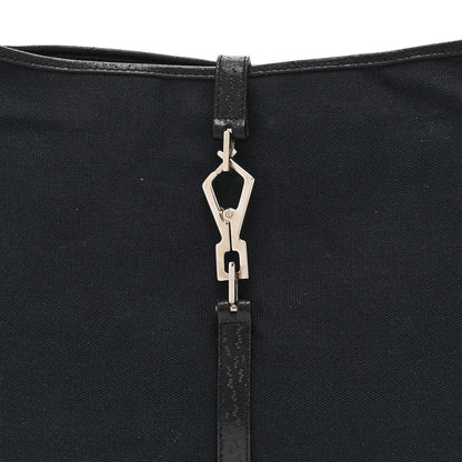 Canvas Small Jackie O Hobo Black