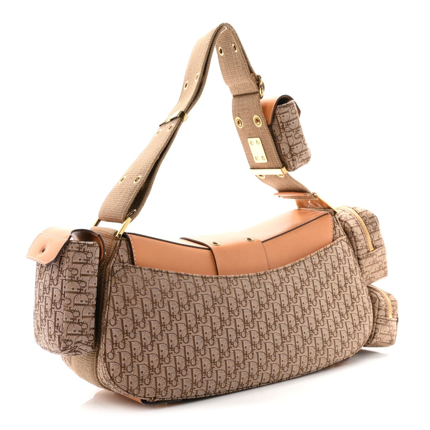 Calfskin Monogram Street Chic Columbus Beige