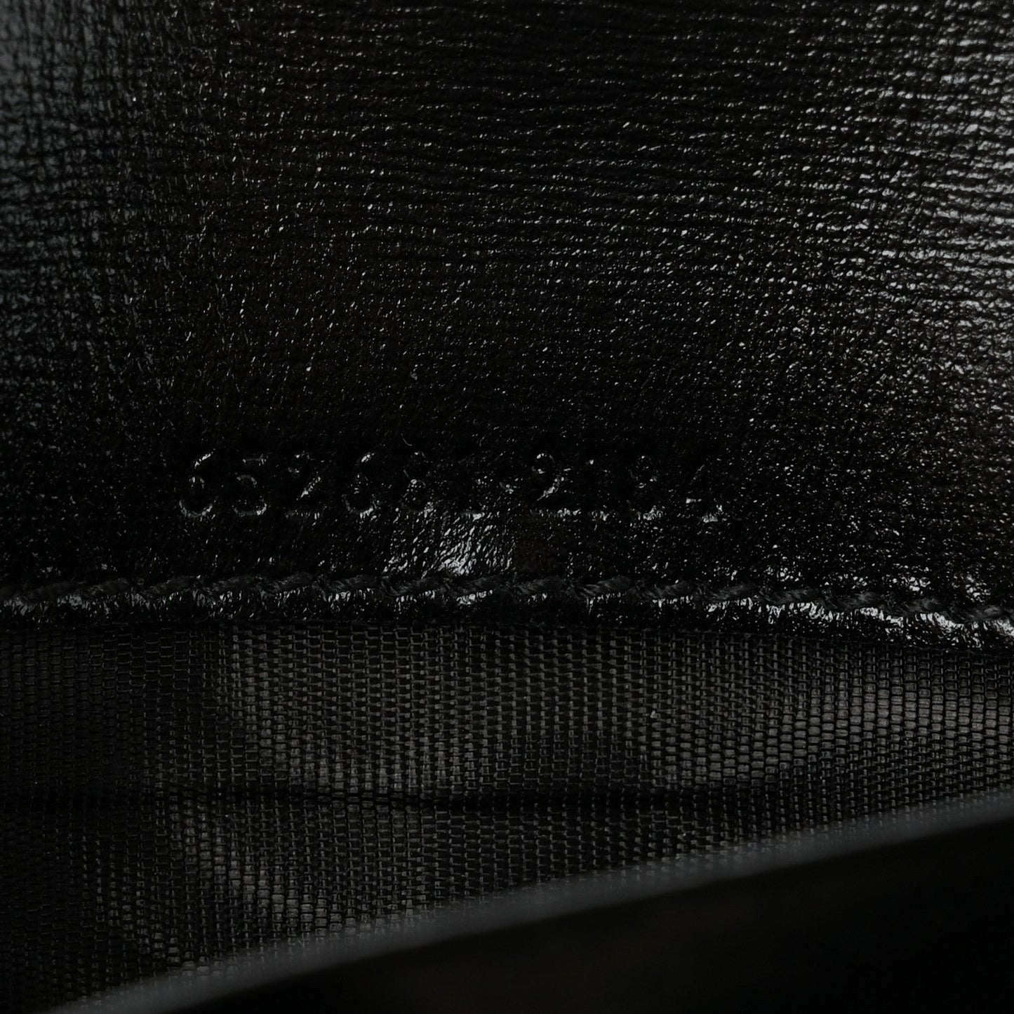 Calfskin Jackie 1961 Chain Wallet Black Black