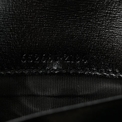 Calfskin Jackie 1961 Chain Wallet Black Black