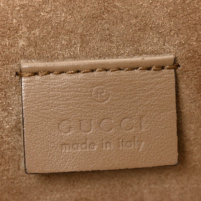 GG Supreme Monogram Small Dionysus Shoulder Bag Taupe