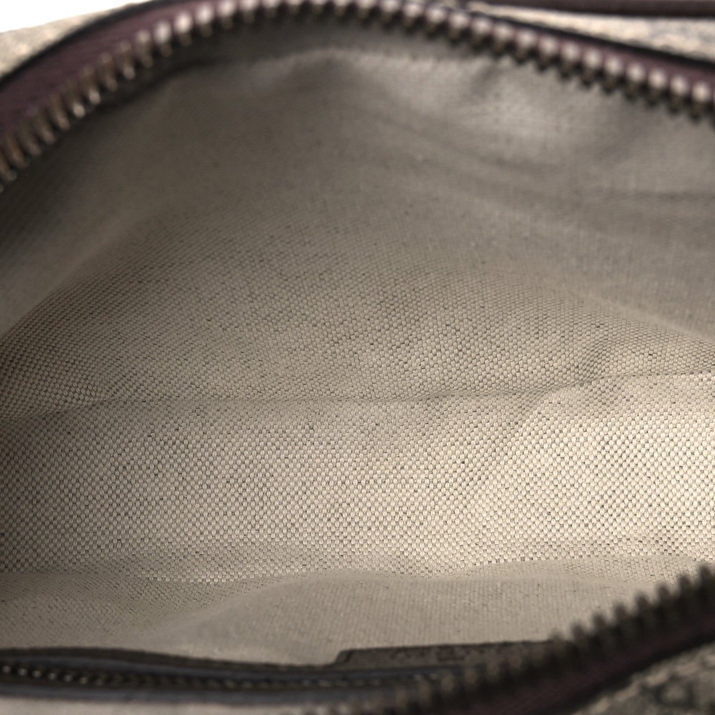 Soft GG Supreme Monogram Medium Ophidia Belt Bag  Dark Brown