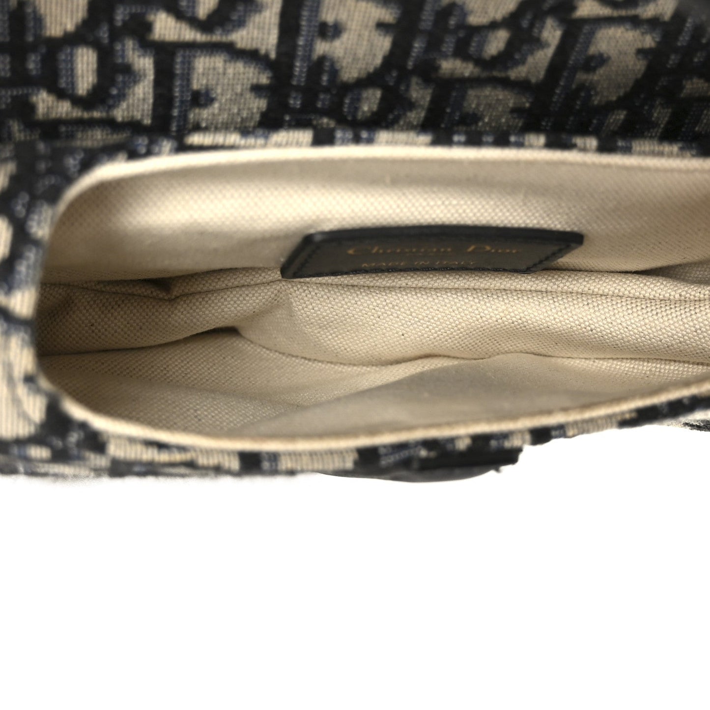 Oblique Mini Saddle Bag Blue